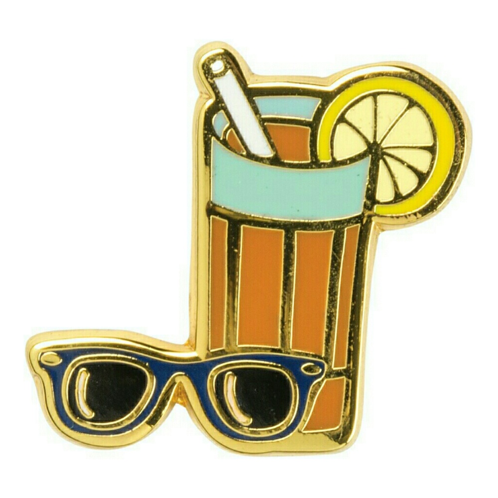 Sweet Tea Enamel Pin